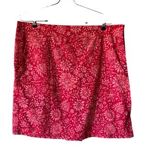 Ripskirt Sz Lg Dahlia Teaberry Wrap Skirt Cover Up Beach Cruise Pool Resort wear